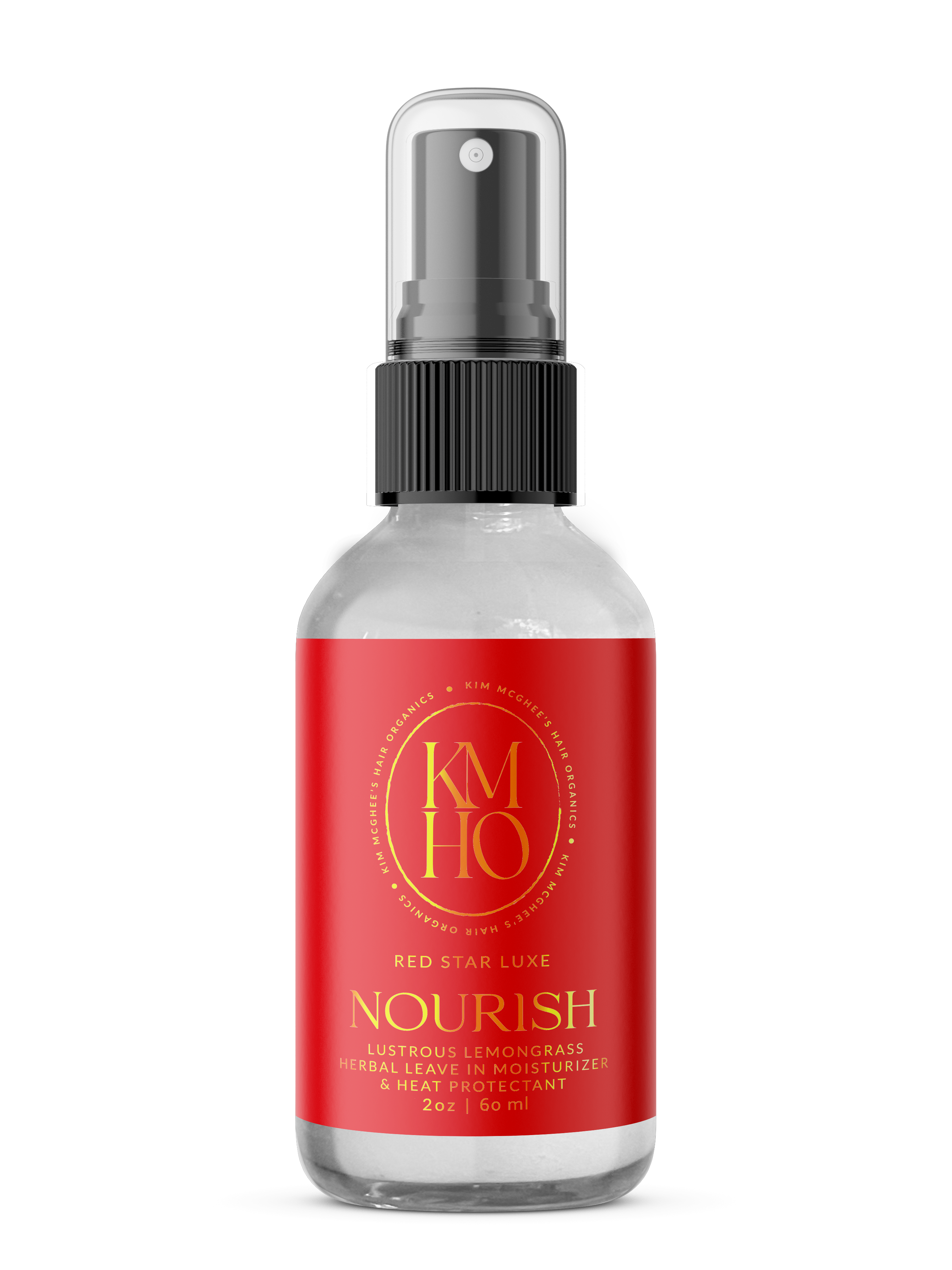 Red Star Luxe Leave-In Moisturizer & Heat Protectant – Lustrous Lemongrass Herbal