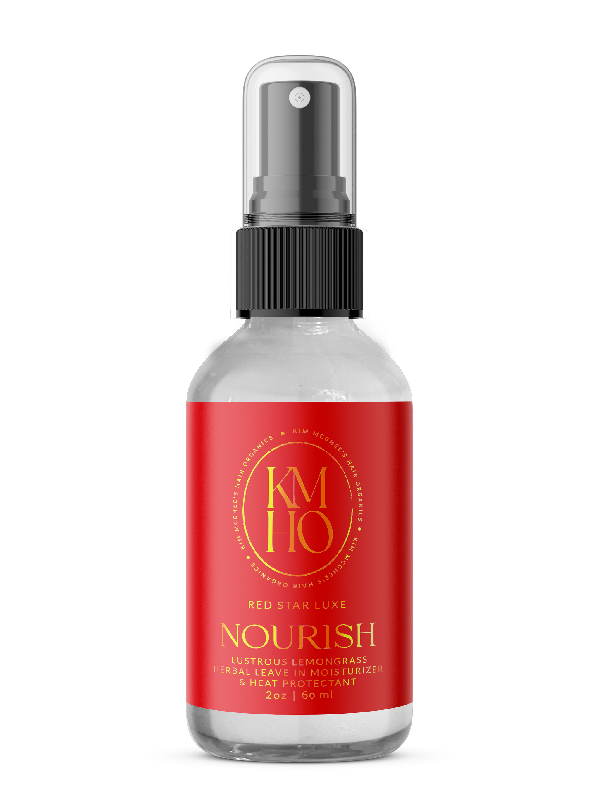 Red Star Luxe Leave-In Moisturizer & Heat Protectant – Lustrous Lemongrass Herbal