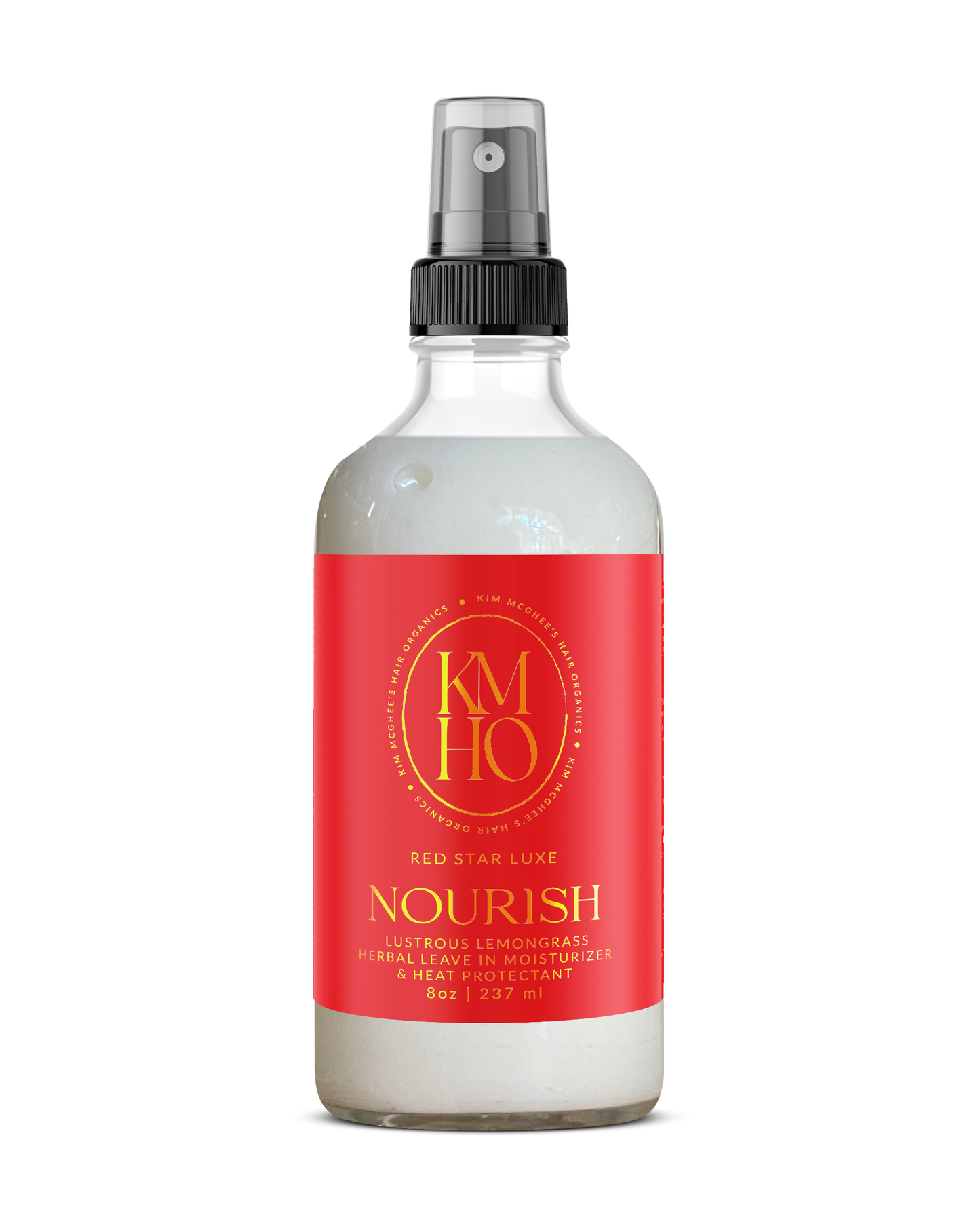 Red Star Luxe Leave-In Moisturizer & Heat Protectant – Lustrous Lemongrass Herbal