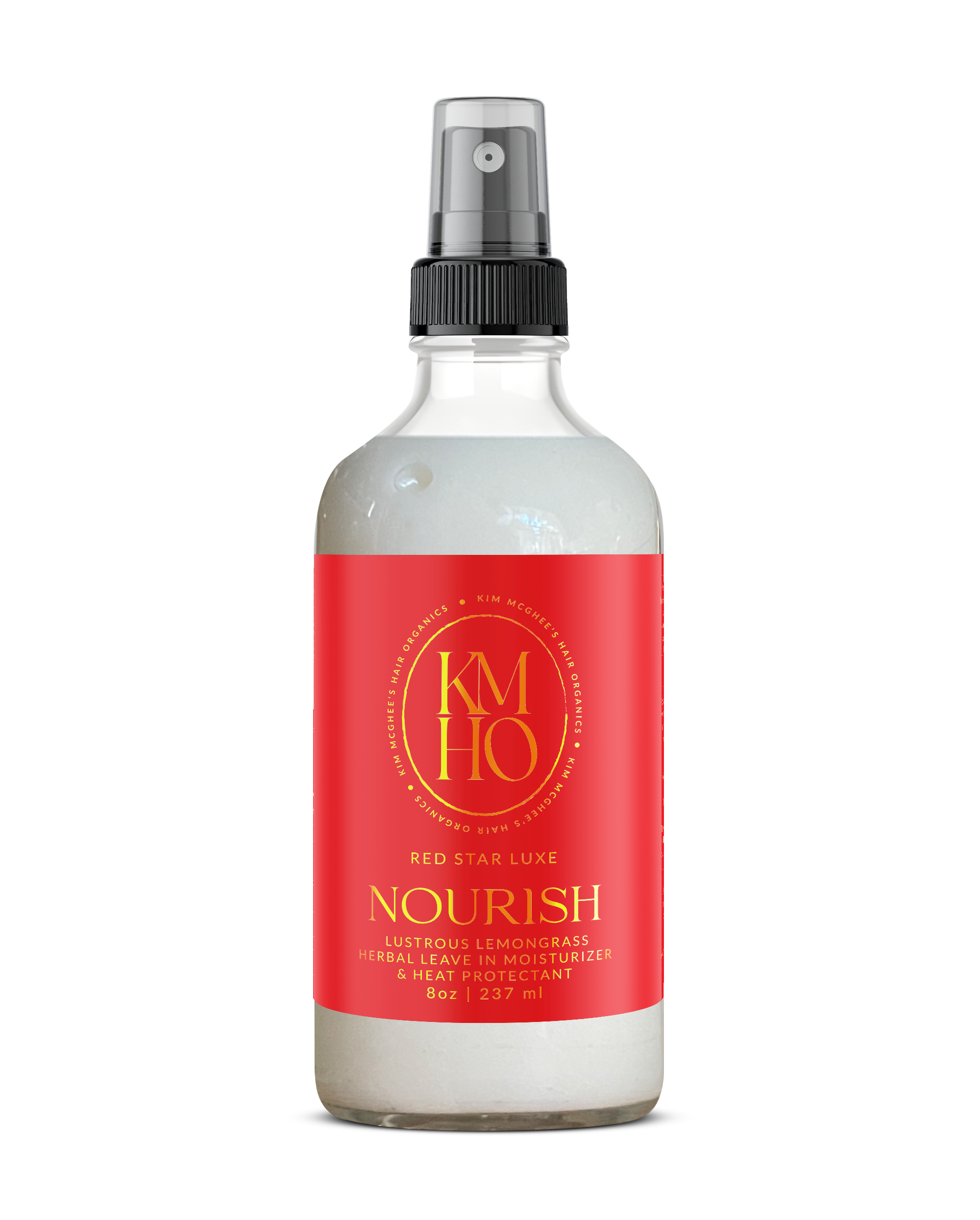 Red Star Luxe Leave-In Moisturizer & Heat Protectant – Lustrous Lemongrass Herbal